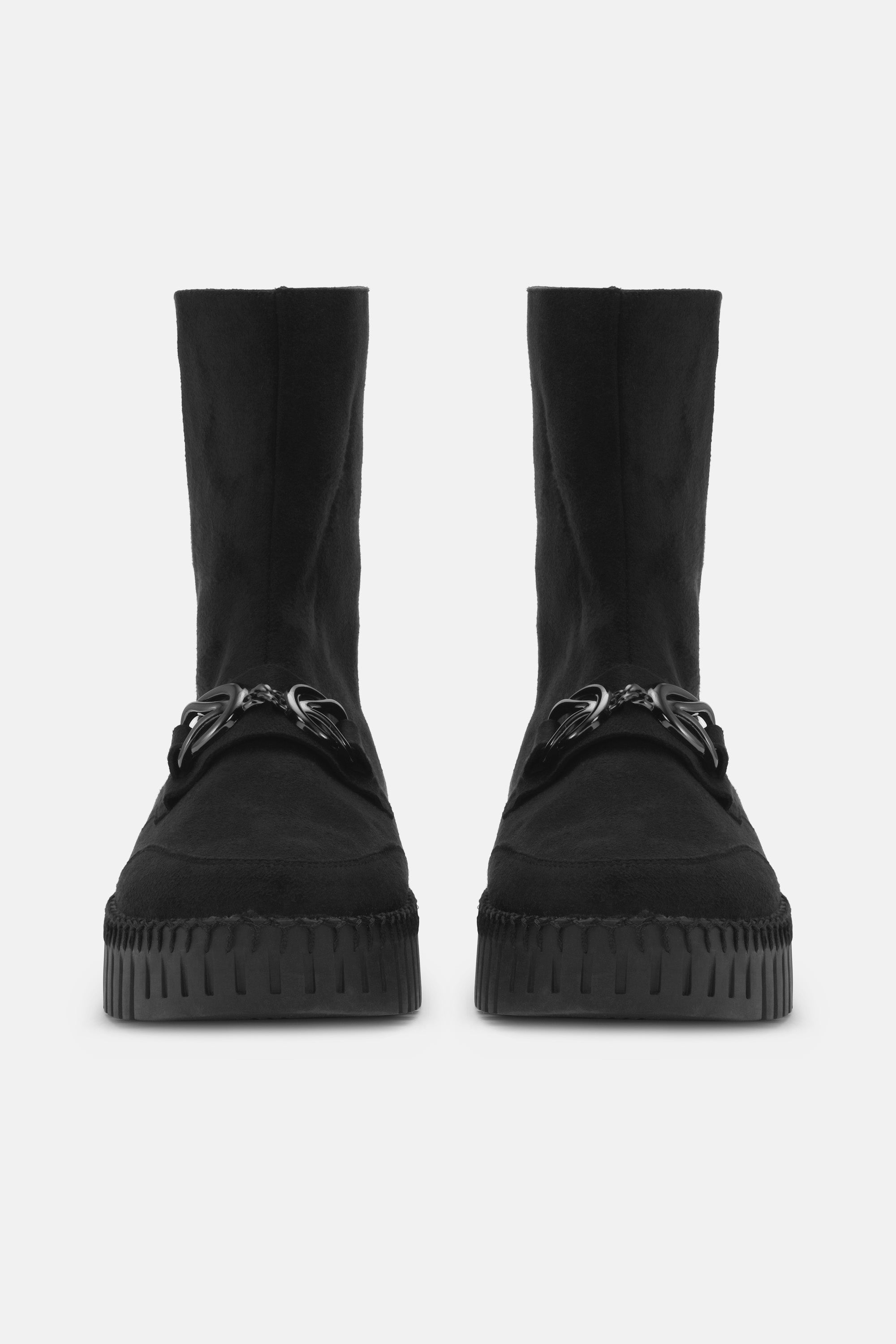 Ilse Jacobsen Hornbæk Footwear Long Chelsea Boots Boots 001001 Black Black